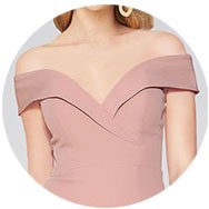 Off the Shoulder Cocktail Dresses UK